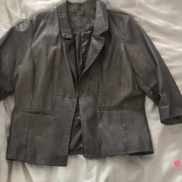 Jou Jou Jackets & Blazers - JouJou Leather Jacket